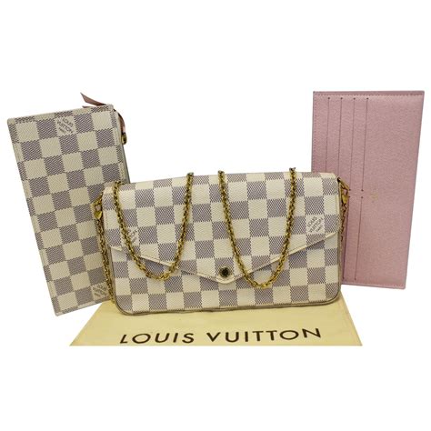 louis vuitton pochette félicie white|louis vuitton pochette price.